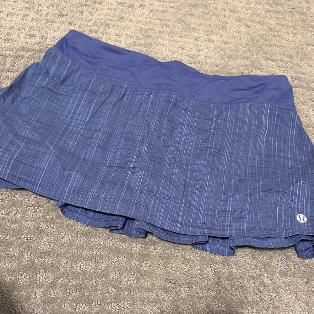lululemon athletica Navy Tennis Skirt